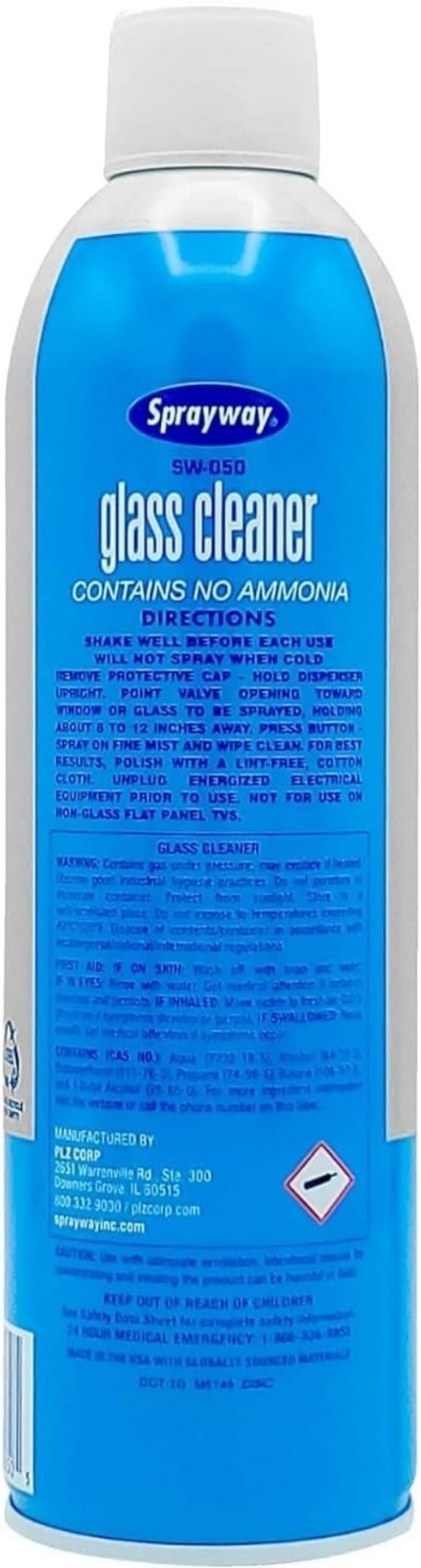 Glass Cleaner with Foaming Spray for a Streak-Free Shine for Home and Automot…