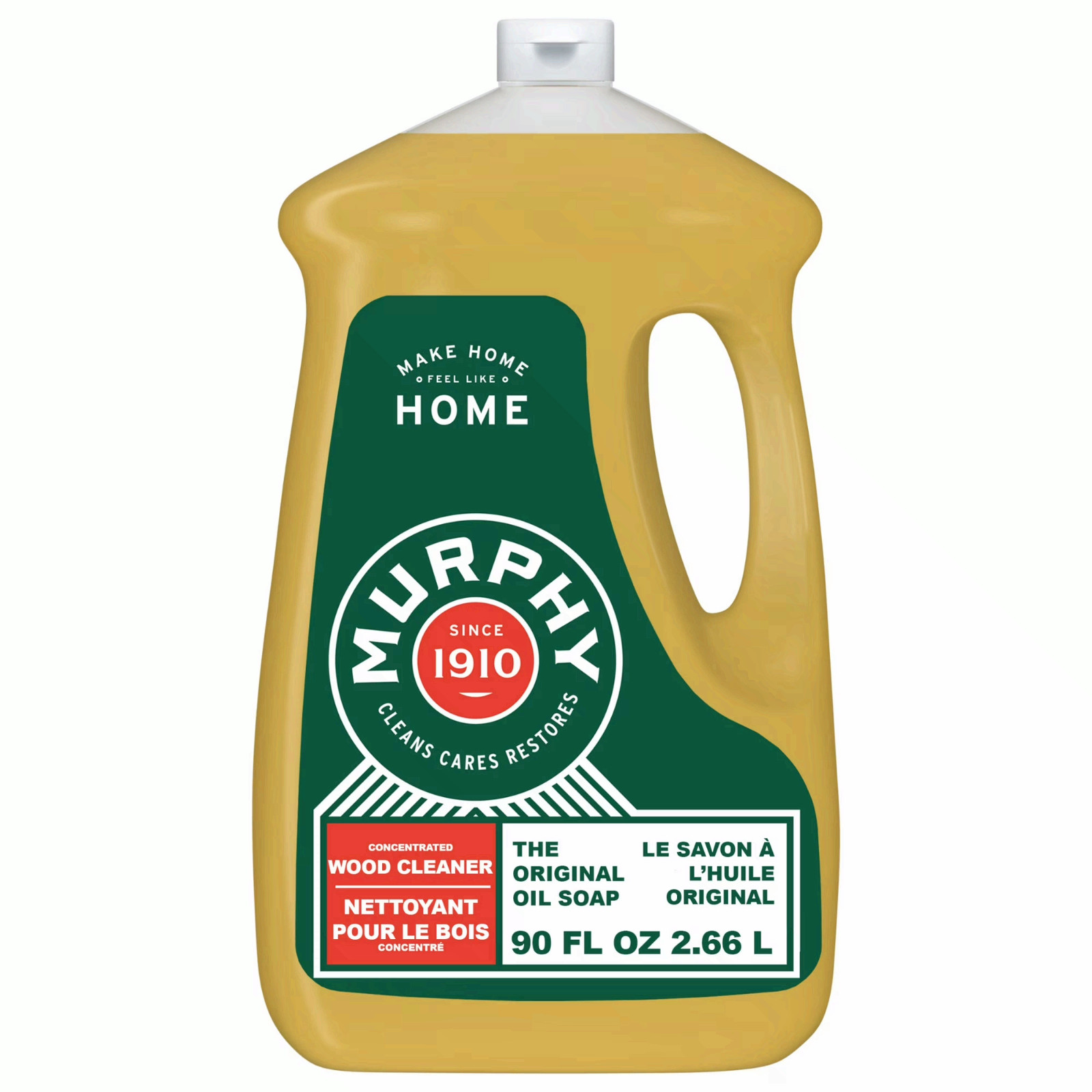 (4 pack) Murphy Oil Soap Concentrated Formula, Wood Cleaner, Citronella90 fl oz