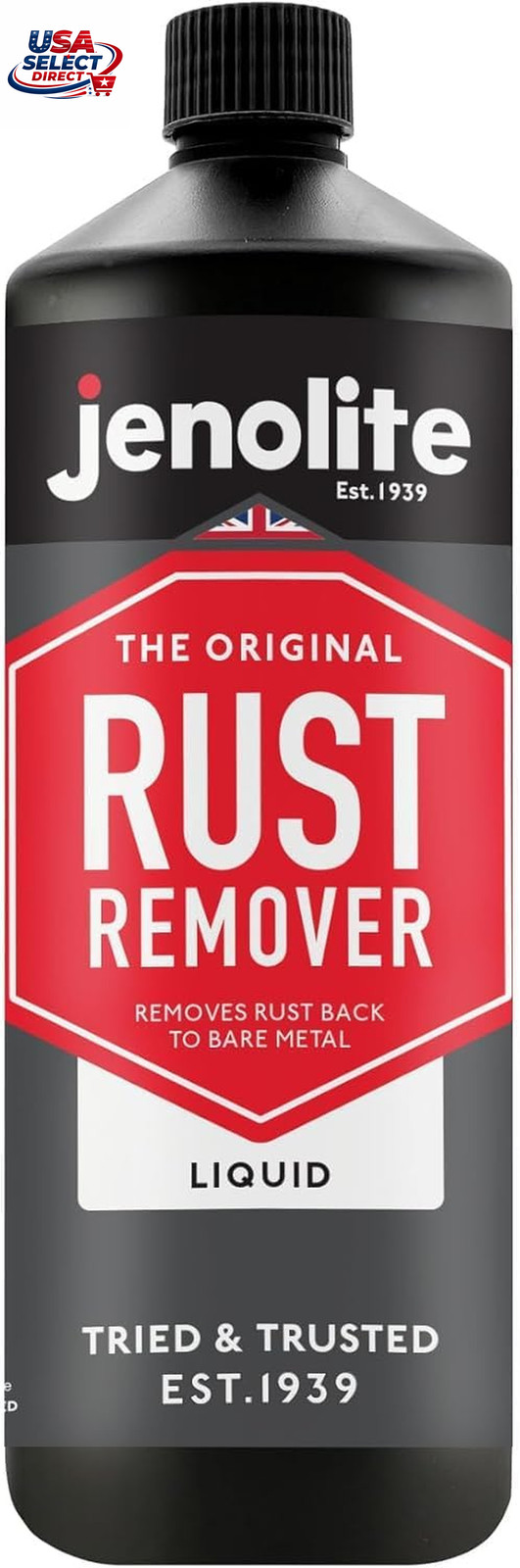 Fast Acting Rust Remover for Metal – 1 Liter Industrial Strength
