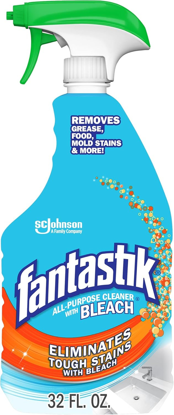All-Purpose Cleaner, with Bleach, 32 Fl Oz