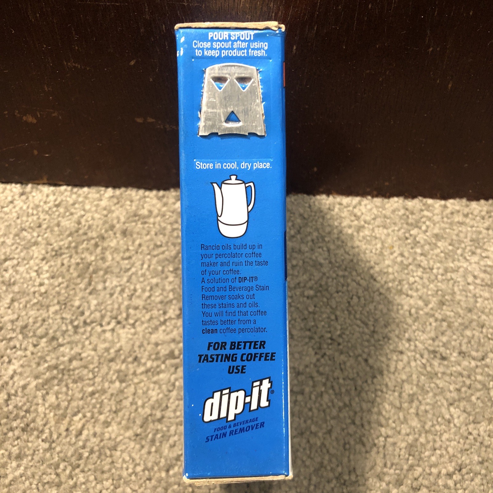 X7 Dip-It Food & Beverage Stain Remover for Metal, Porcelain & Glass, 5oz
