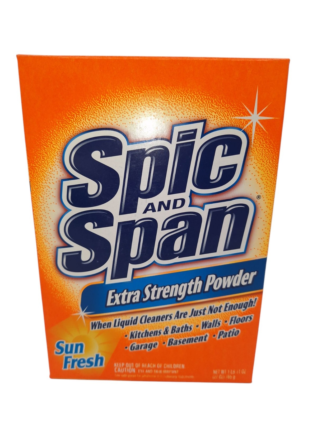 Spic and Span Extra Strength Powder Sun Fresh 27 Oz Two Boxes New