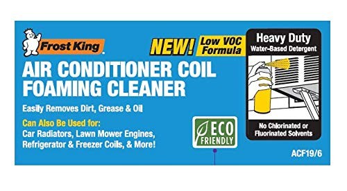 Frost King ACF19 Foam Coil Cleaner, 1.18 Pound 19 Ounce (Pack of 1), Color