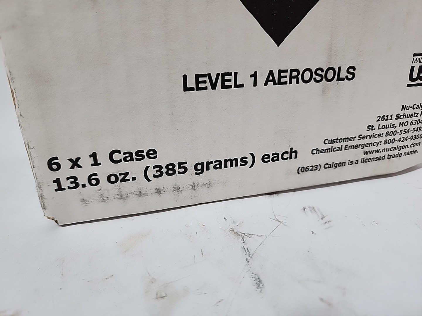 Nu-Calgon 4132-21 Cal-Blast II Condenser Coil Cleaner 13.6 oz Aerosol Case of 6