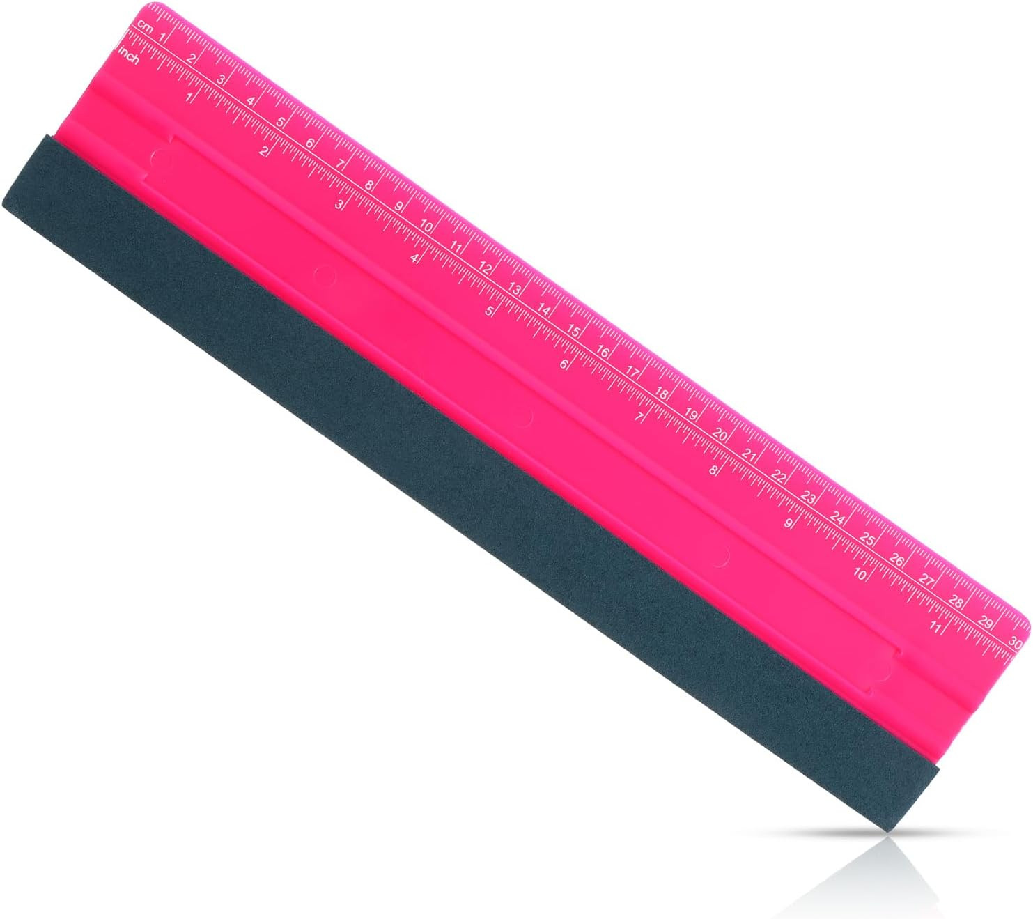 Wallpaper Smoothing Tool, Professional Vinyl Squeegee with Ruler Felt Squeegee f
