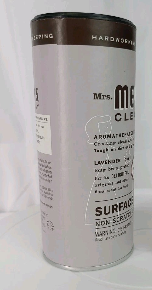 Mrs. Meyer’s Surface Scrub, Lavender, 11oz – Non Scratching | Removes Grease