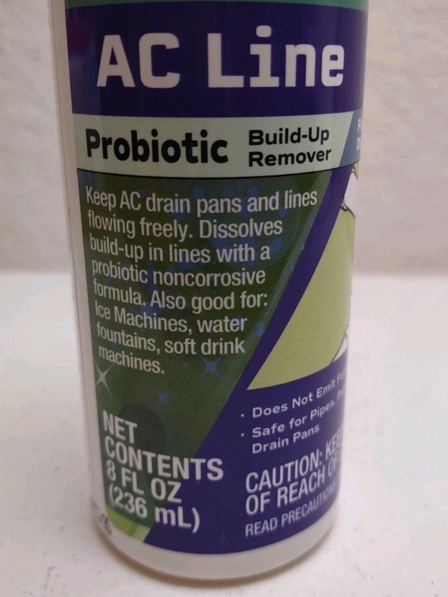 Purafilter 2000 AC Line Probiotic Build-Up Remover Drain Cleaner – 8 oz.