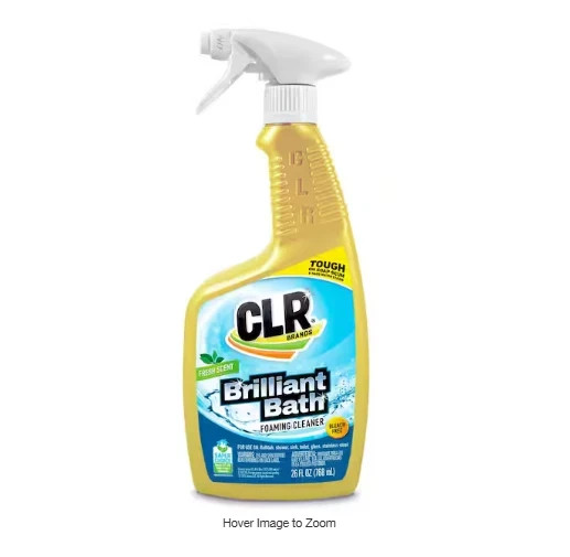 Brilliant Bath Bathroom Cleaner 26 oz Multi-Surface Tub Tile Shower Spray