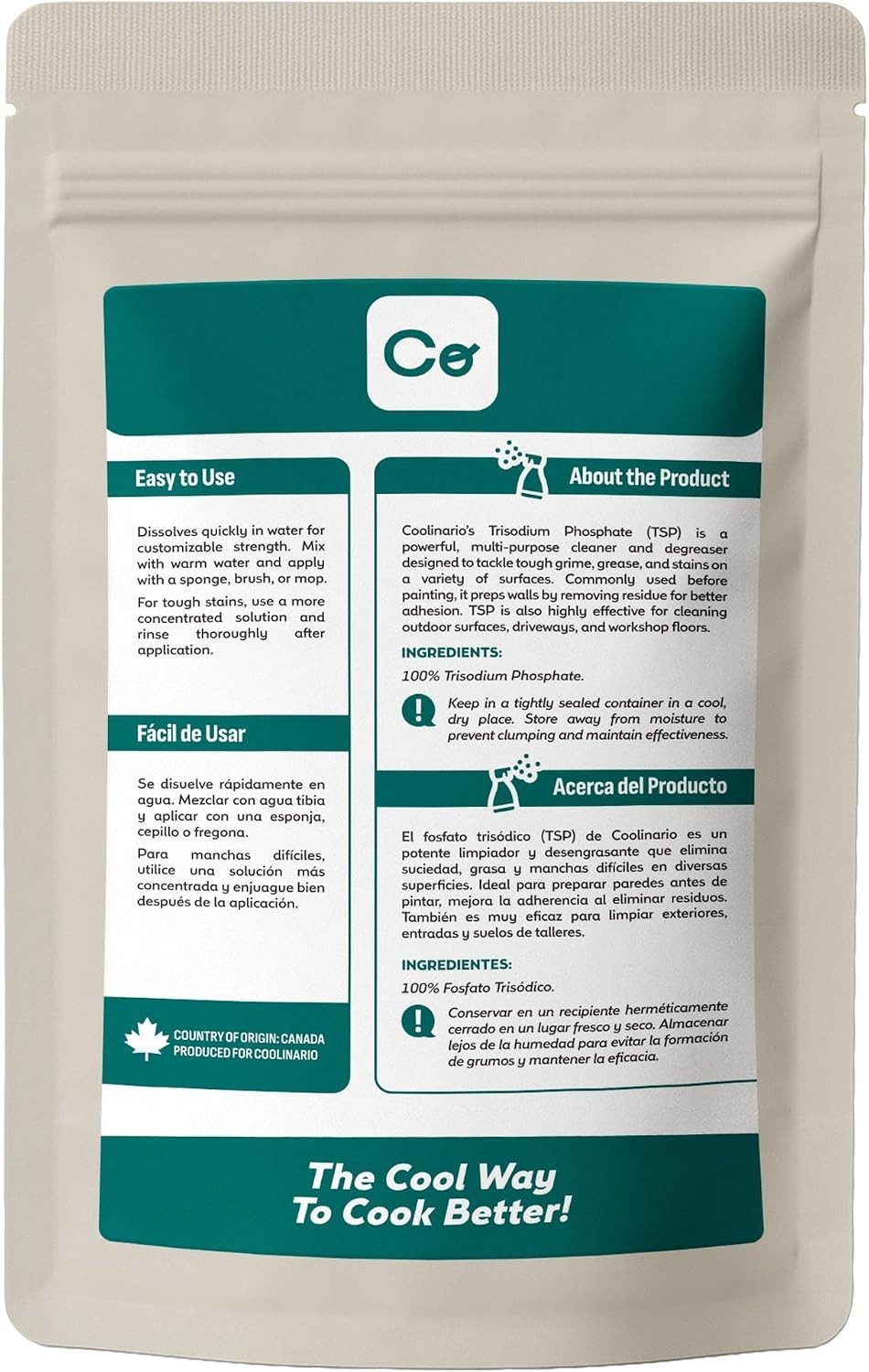 Trisodium Phosphate Cleaner 4 OZ – Heavy-Duty Degreaser for Walls & Floors