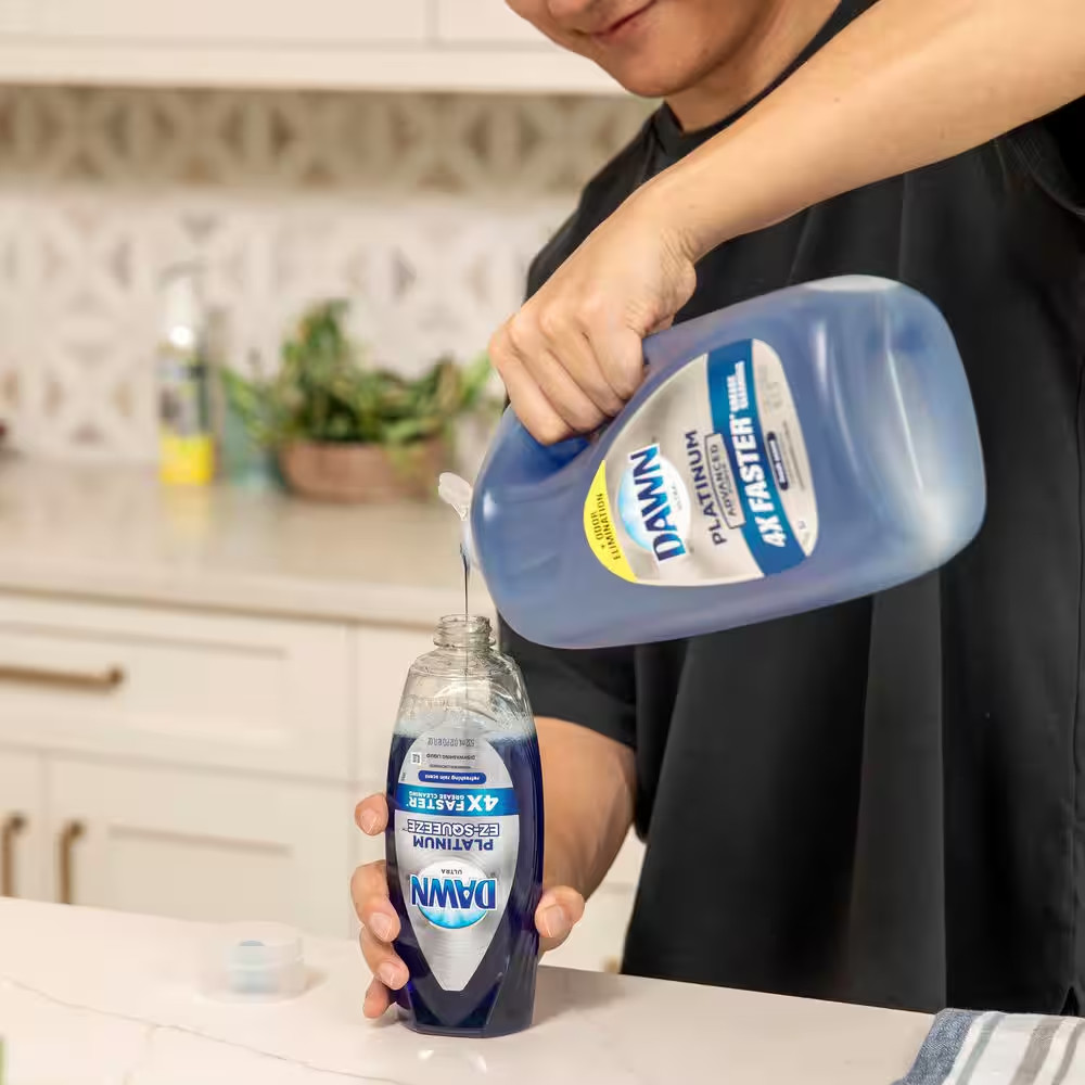 Platinum Fresh Rain Scent Liquid Dish Soap