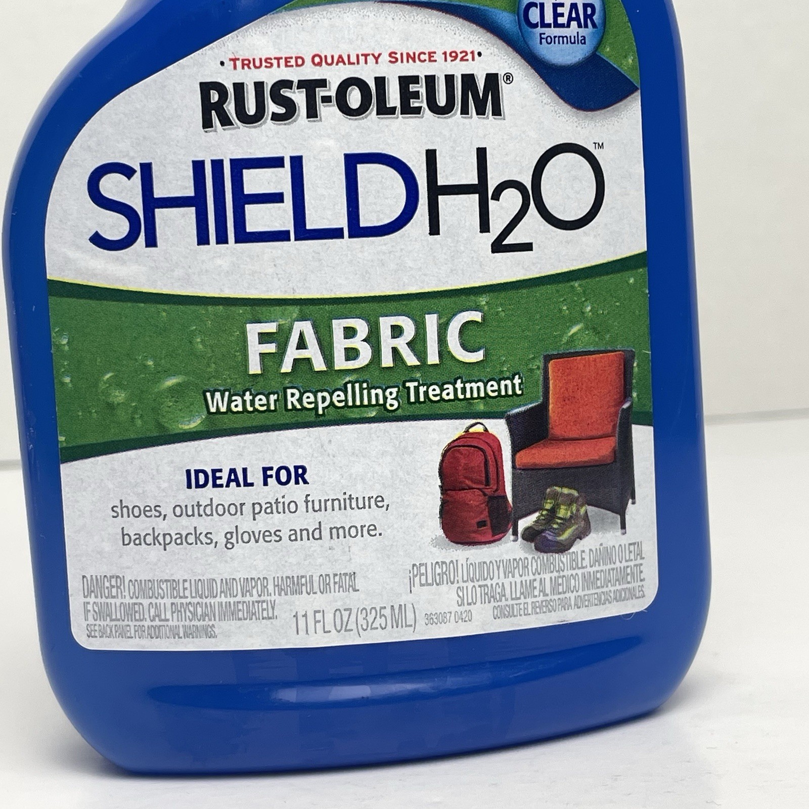 Rustoleum Never Wet Outdoor Fabric 11 fl.oz. Water Repelling Treatment – NEW