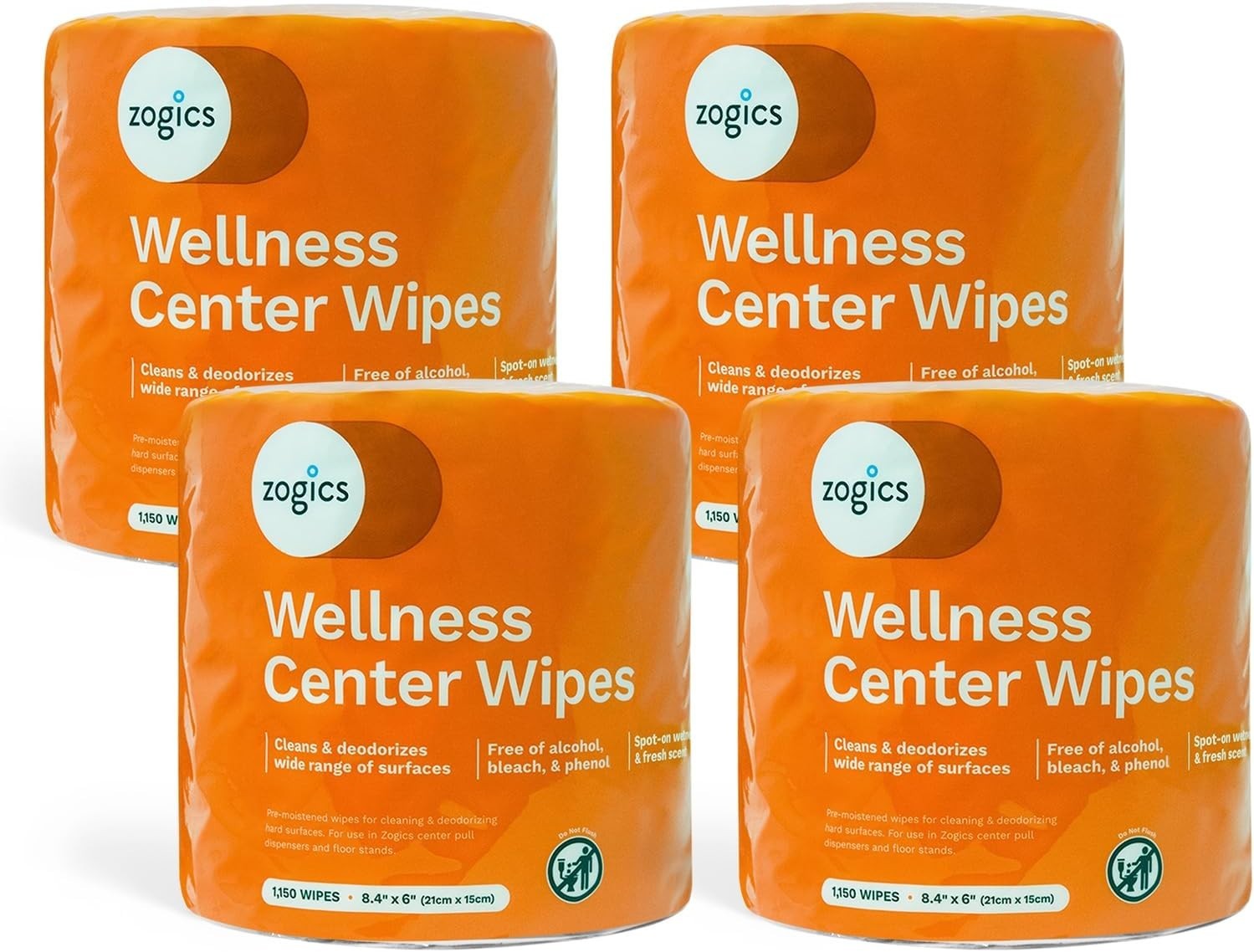 Fresh Scented 4600 Count Gym Wipes – Multi-Surface Cleaner for Fitness Centers