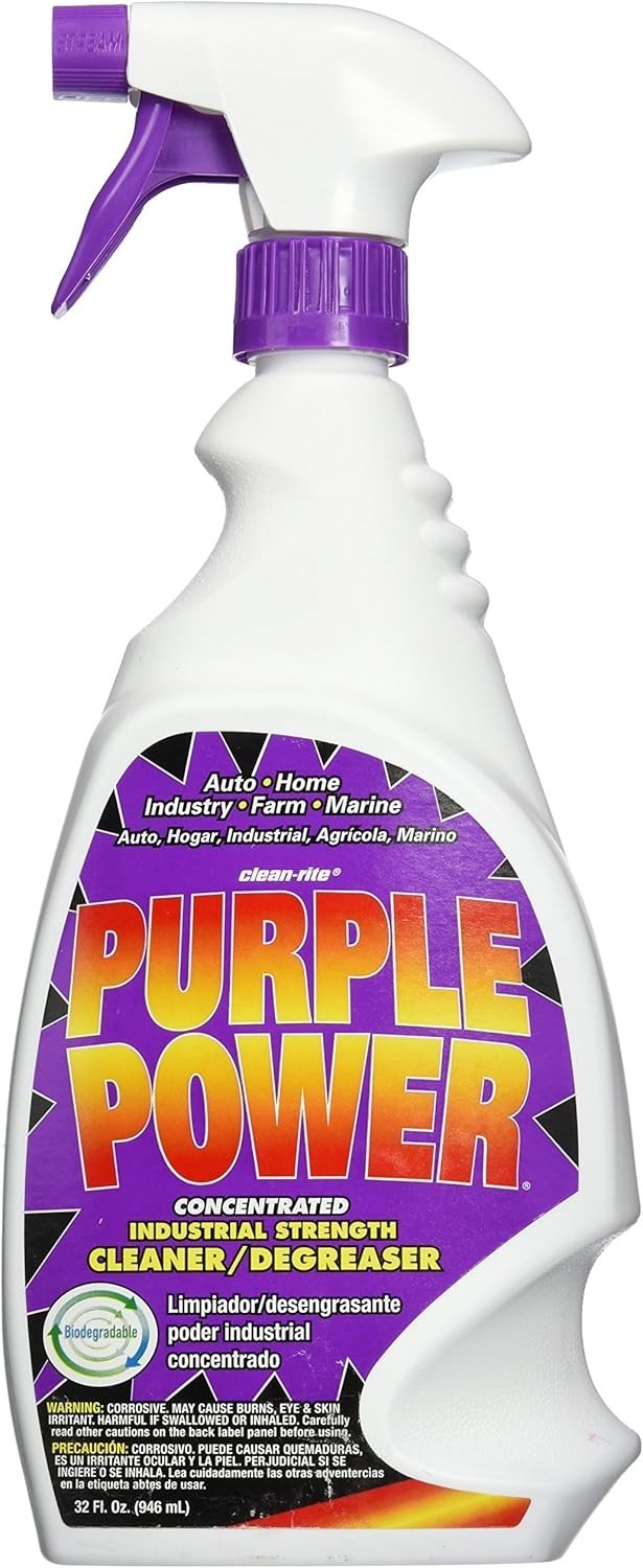 Purple Power 32oz Biodegradable Cleaner – Lavender Scent & Industrial Strength