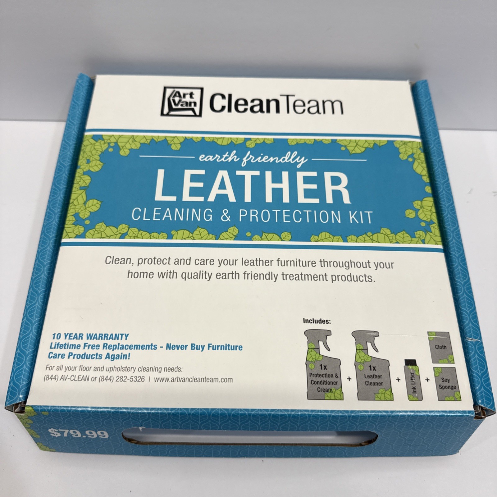 Art Van Earth Friendly Leather Cleaning & Protection Kit