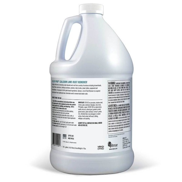 Clr Pro G-Fm-Clr128-4Pro Calcium, Lime/Rust Remover,1 Gal,Jug