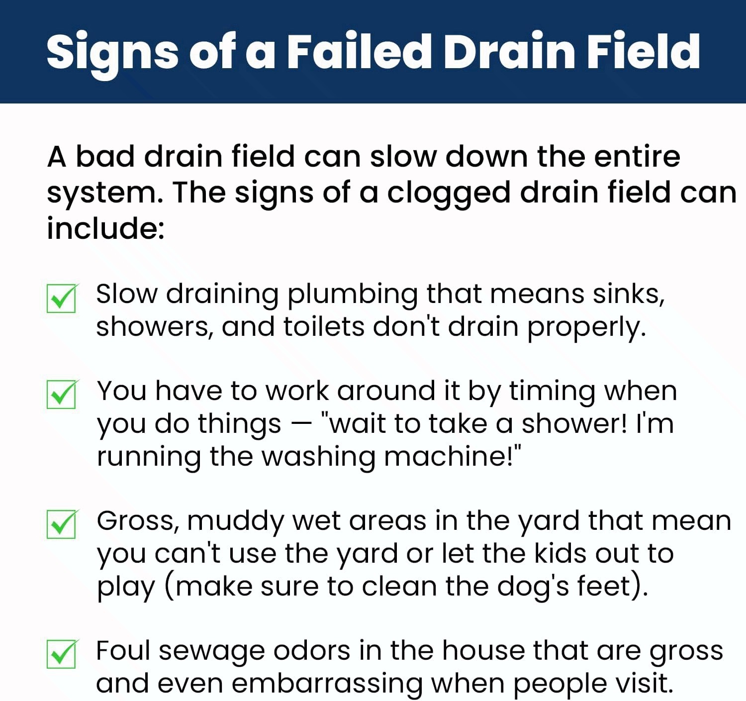Drain Field Cleaner Tablets (20 Count) – Septic Tank Treatment for Clogs