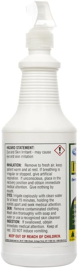 ComStar Liquid Safe 32 Oz Oil Spill Degreaser, Removes Stains & Odors