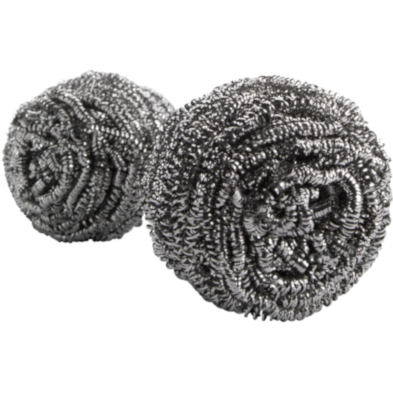 Scotch-Brite Stainless Steel SCRUBBING PADS 3 ct. Pots Pans Grill Cookware 214C