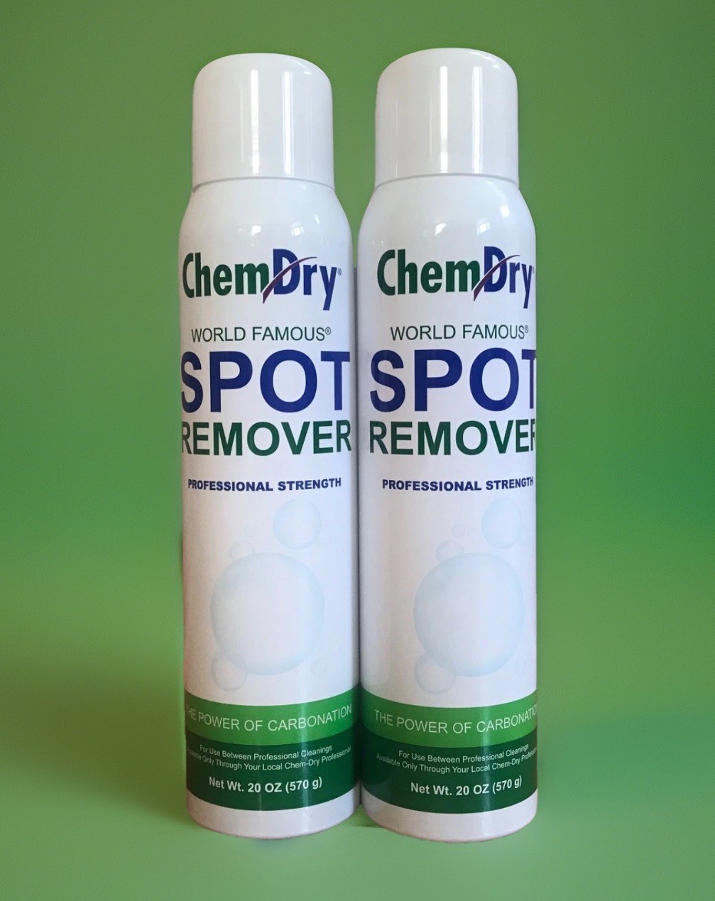 2 Cans Chem Dry Professional Strength Spot Remover 20 Oz New Design