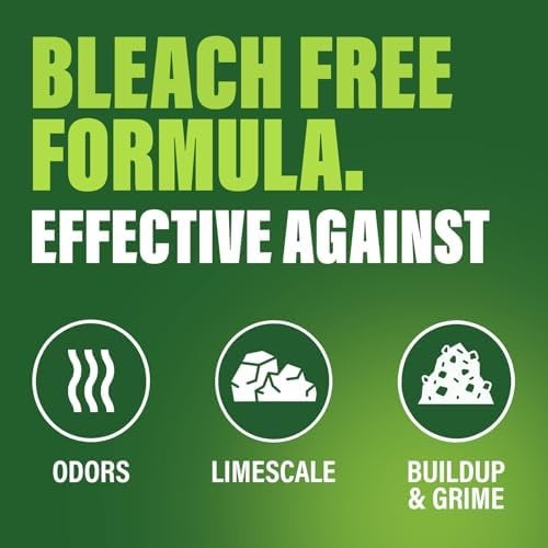 Green Gobbler Premium Washing Machine Cleaner & Deodorizer Tablets with Pipe,…