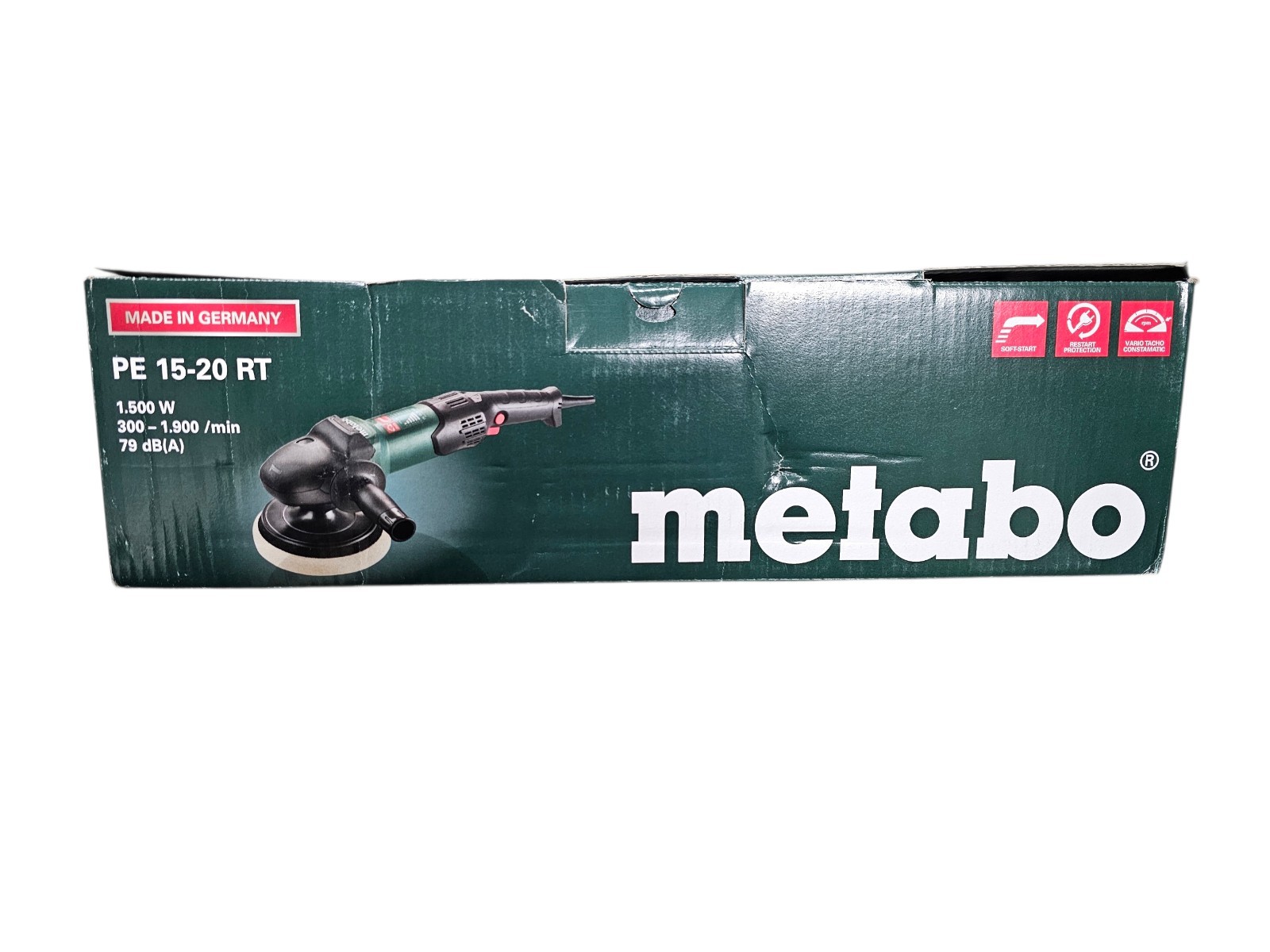 Metabo PR 15-20 RT Rotary Tool buffer/Grinder 1300-1500 RPM Type F Schuko Plug