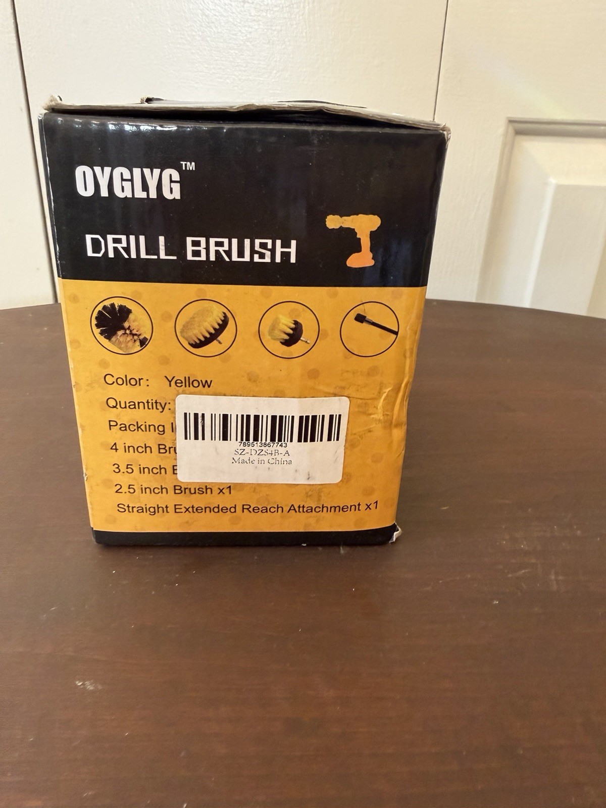 Power Scrubber Drill Brush Set Cleaner Spin Tub Shower Tile Grout Wall 3 Brushes