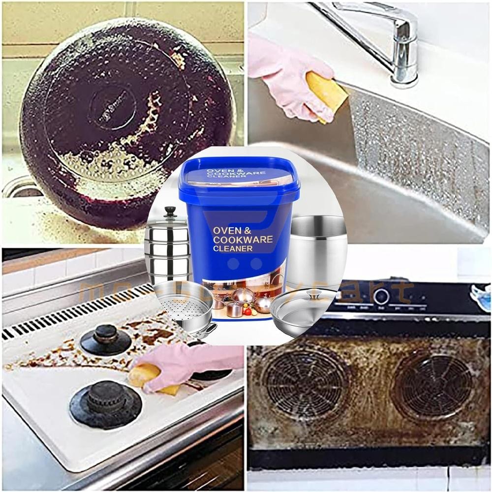 Household Kitchen Cleaner Tools Washing Pot Bottom Scale Cream Detergent New