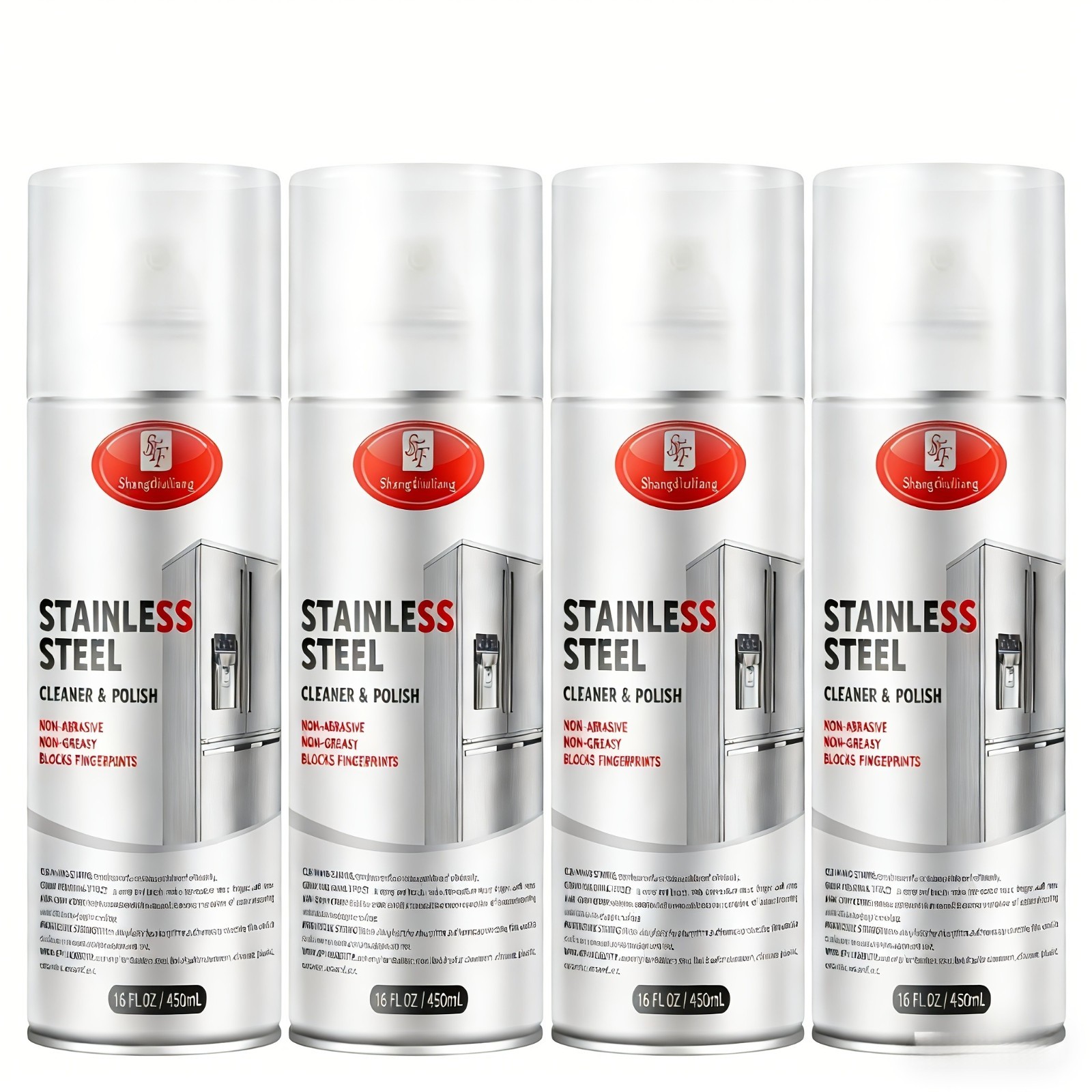 Stainless Steel Cleaner and Polish Spray, Fights Fingerprints, Leaves No Streaks