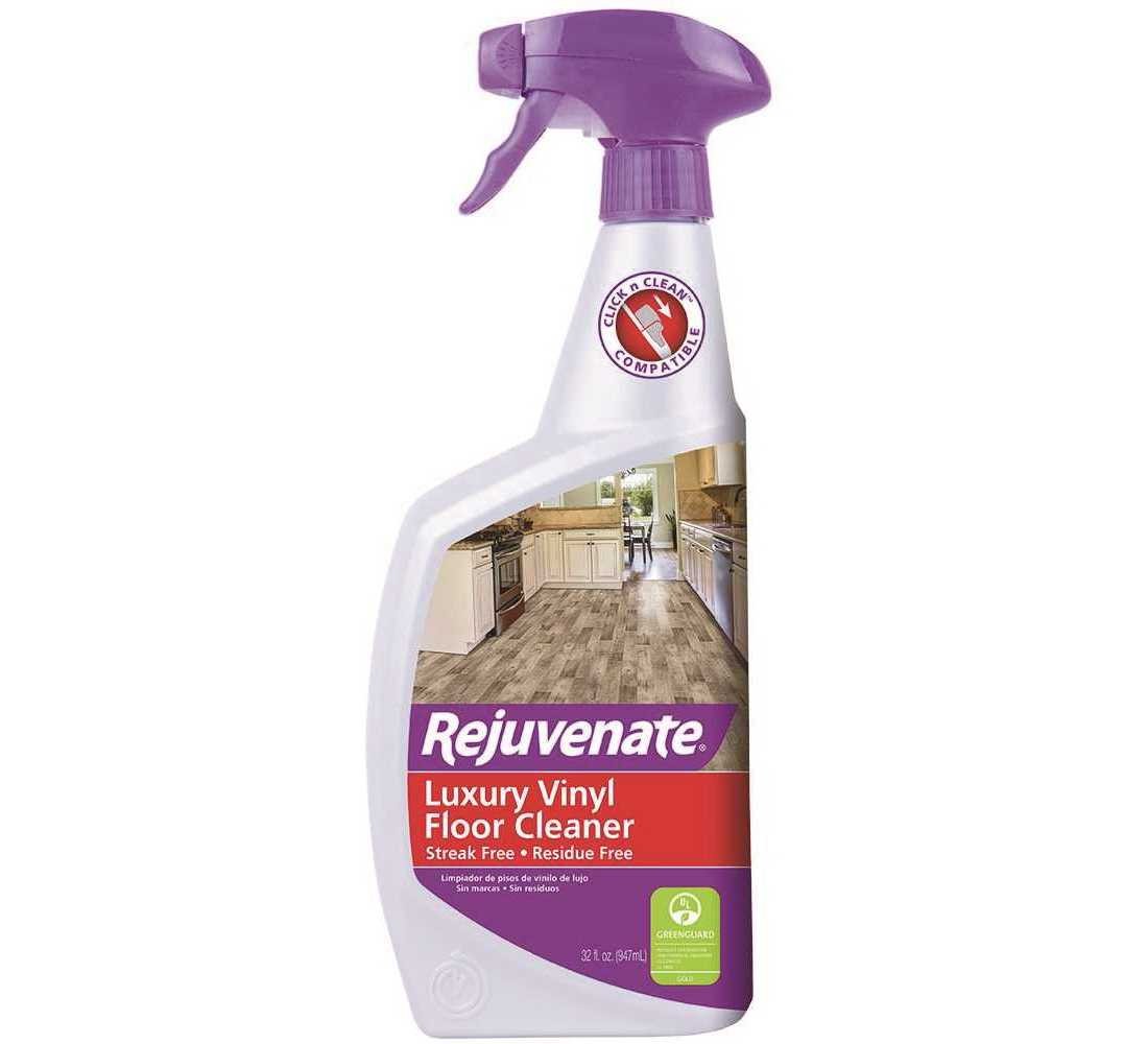 Rejuvenate RJ32LVFC Luxury Vinyl Floor Cleaner Liquid 32 oz