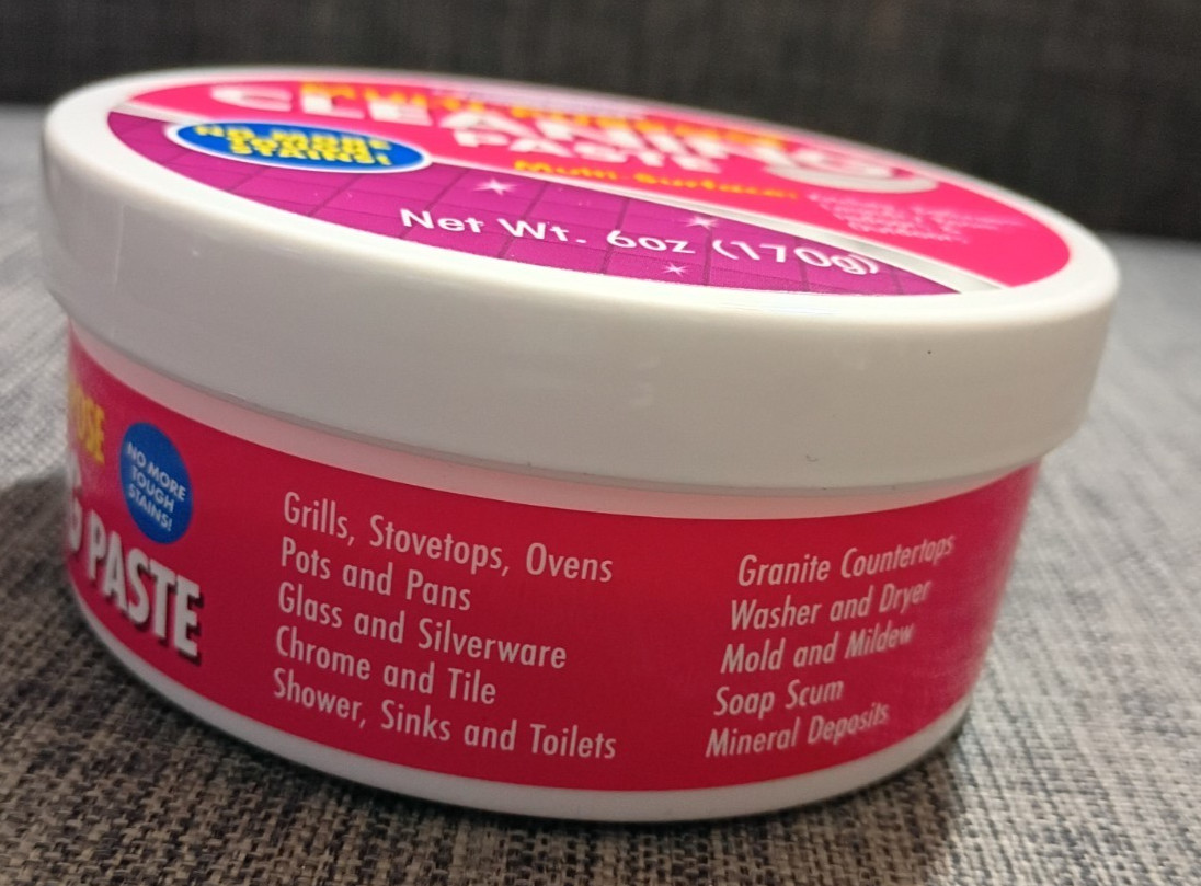 Multi-Purpose Cleaning Paste Home Kitchen Bathroom Laundry Supplies 6oz (3 Pack)