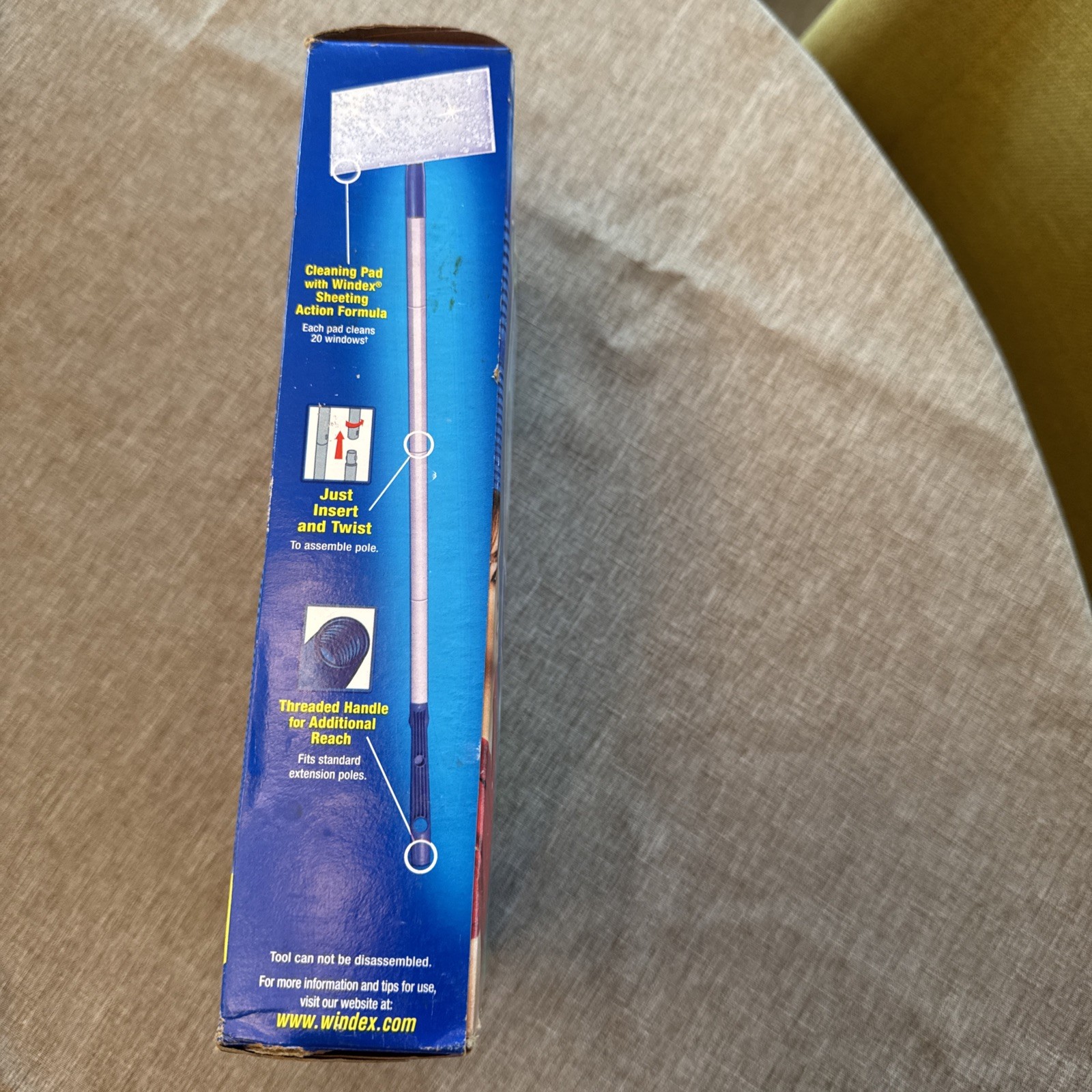 NEW Sealed Windex Outdoor All-In-One Glass & Window Cleaning Tool Starter Kit