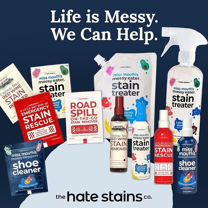 Messy Eater Stain Treater Spray 4oz 2 Pack Stain Remover Newborn & Baby