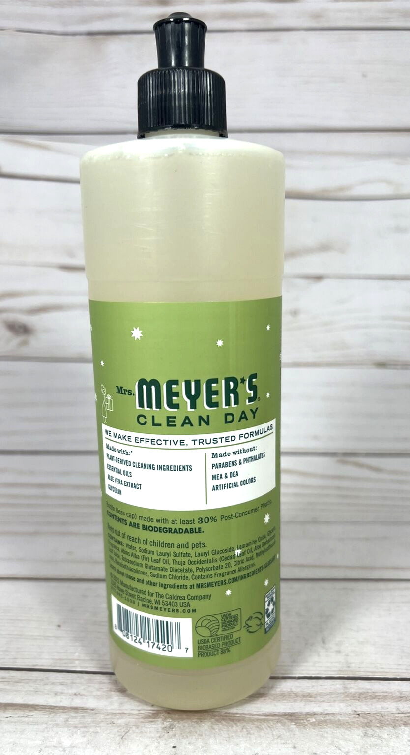 Mrs. Meyer’s Clean Day IOWA PINE Dish Soap Limited Edition Scent 16oz (2 Pack)