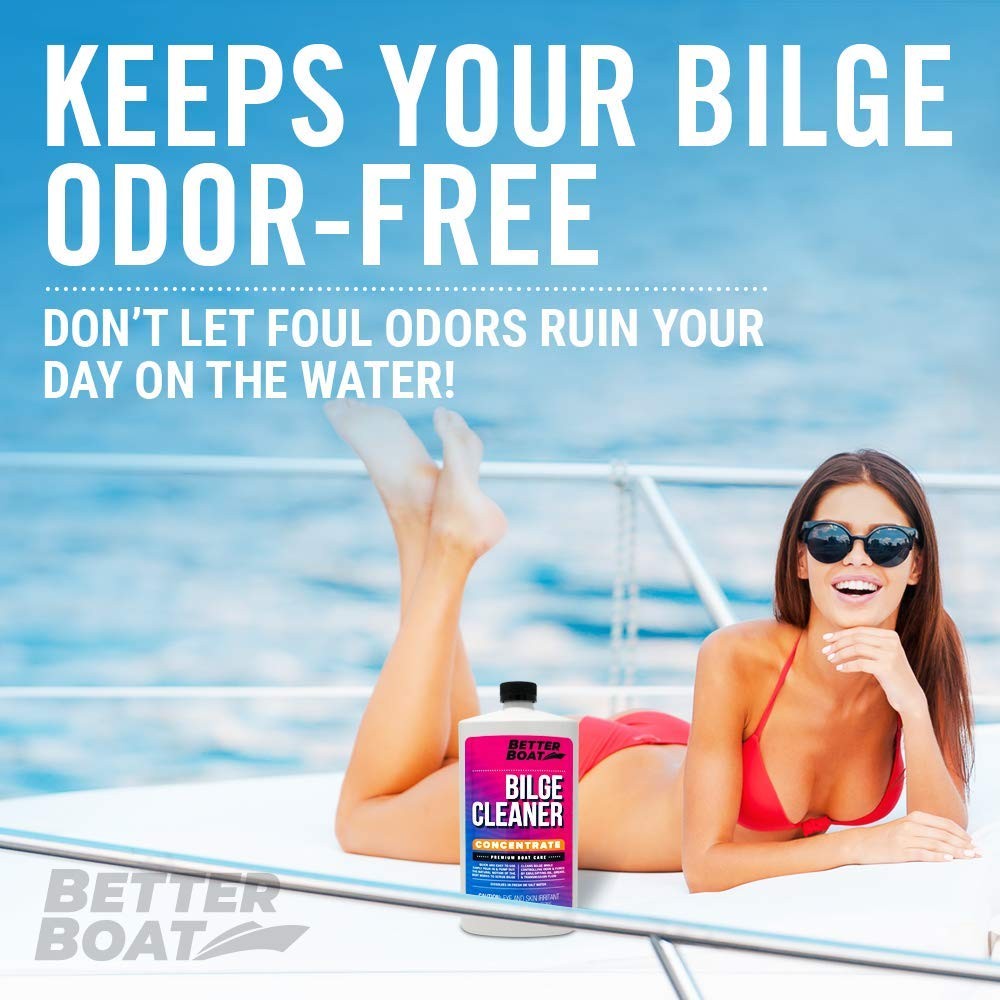 Premium Boat Bilge Cleaner, Concentrate for Heavy Duty Cleaning, Removes Grea…