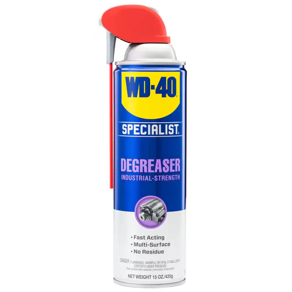 15 Oz. Degreaser, Industrial-Strength Fast Acting Formula with Smart Straw