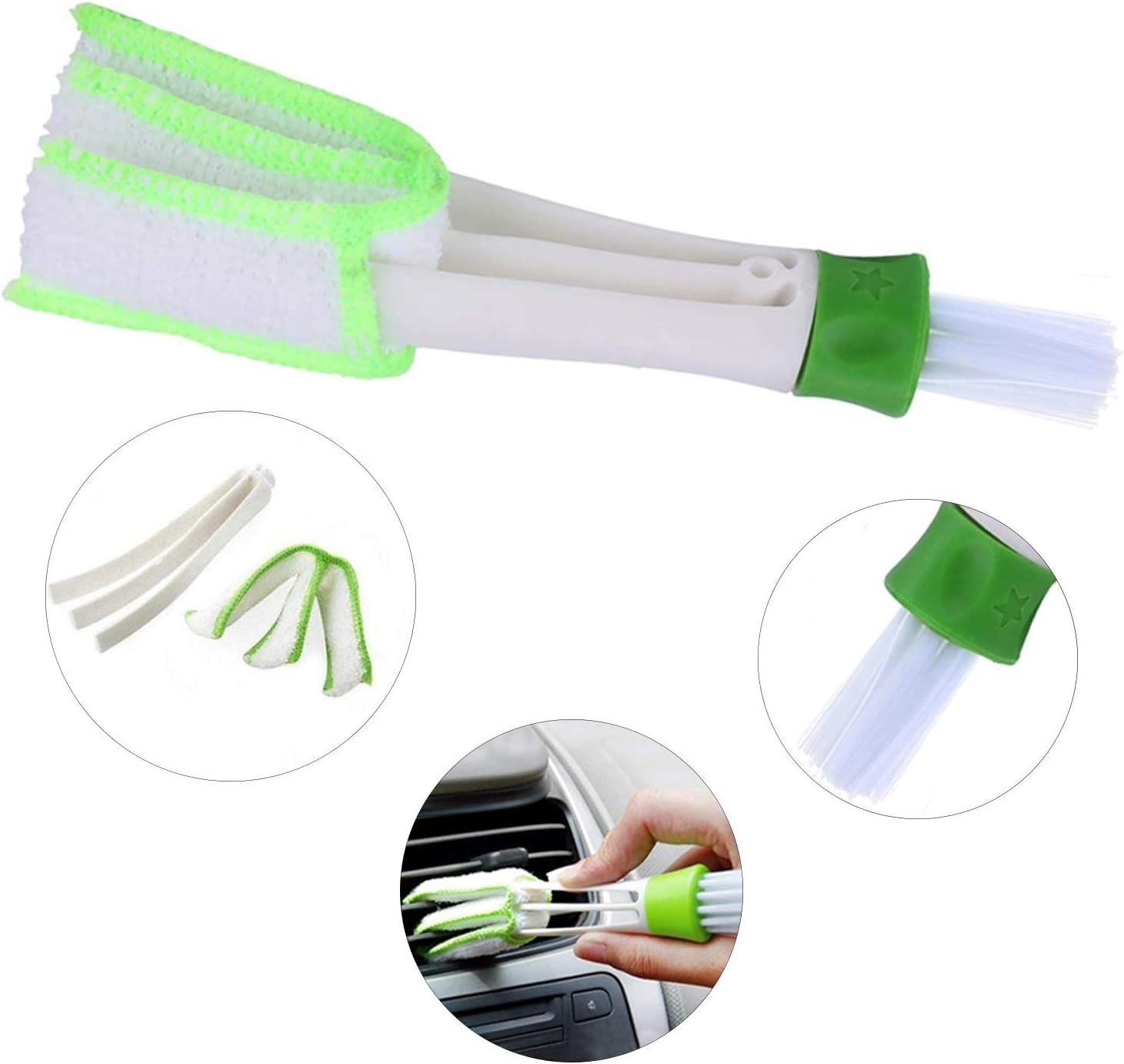 Durable Triangular Gap Brushes Set – Perfect for Air Vents & Sliding Doors
