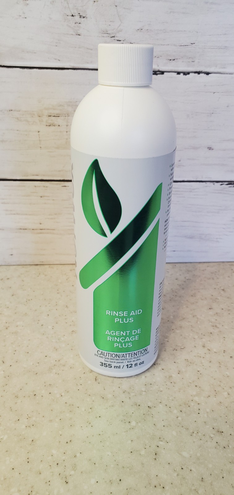 Norwex Rinse Aid Plus – 355mL 12oz – New Bottle! Dishwasher Spotless Dishes