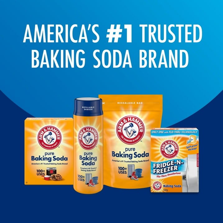 Pure Baking Soda Powder,Multi-Purpose Household Use,12oz Free Shipping in 2 days