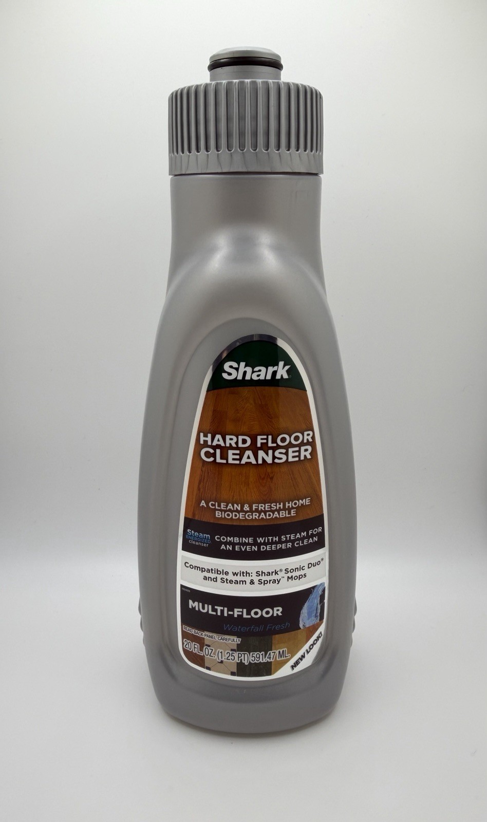 Shark Hard Floor Cleanser For Multi-Floor Types 20oz Waterfall Fresh Scent New