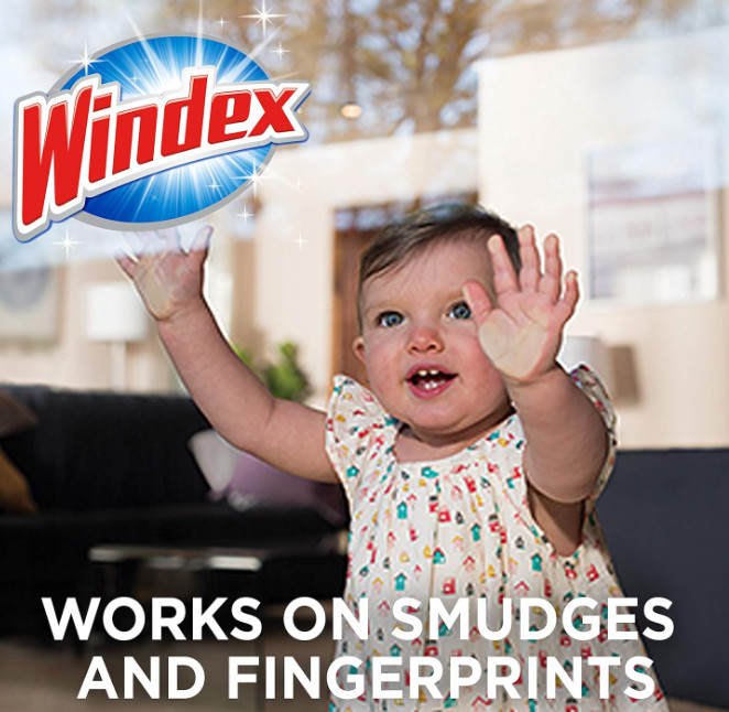 Windex Wipes Glass Cleaning, Pre-Moistened Glass and Surface Wipes to Clean Home