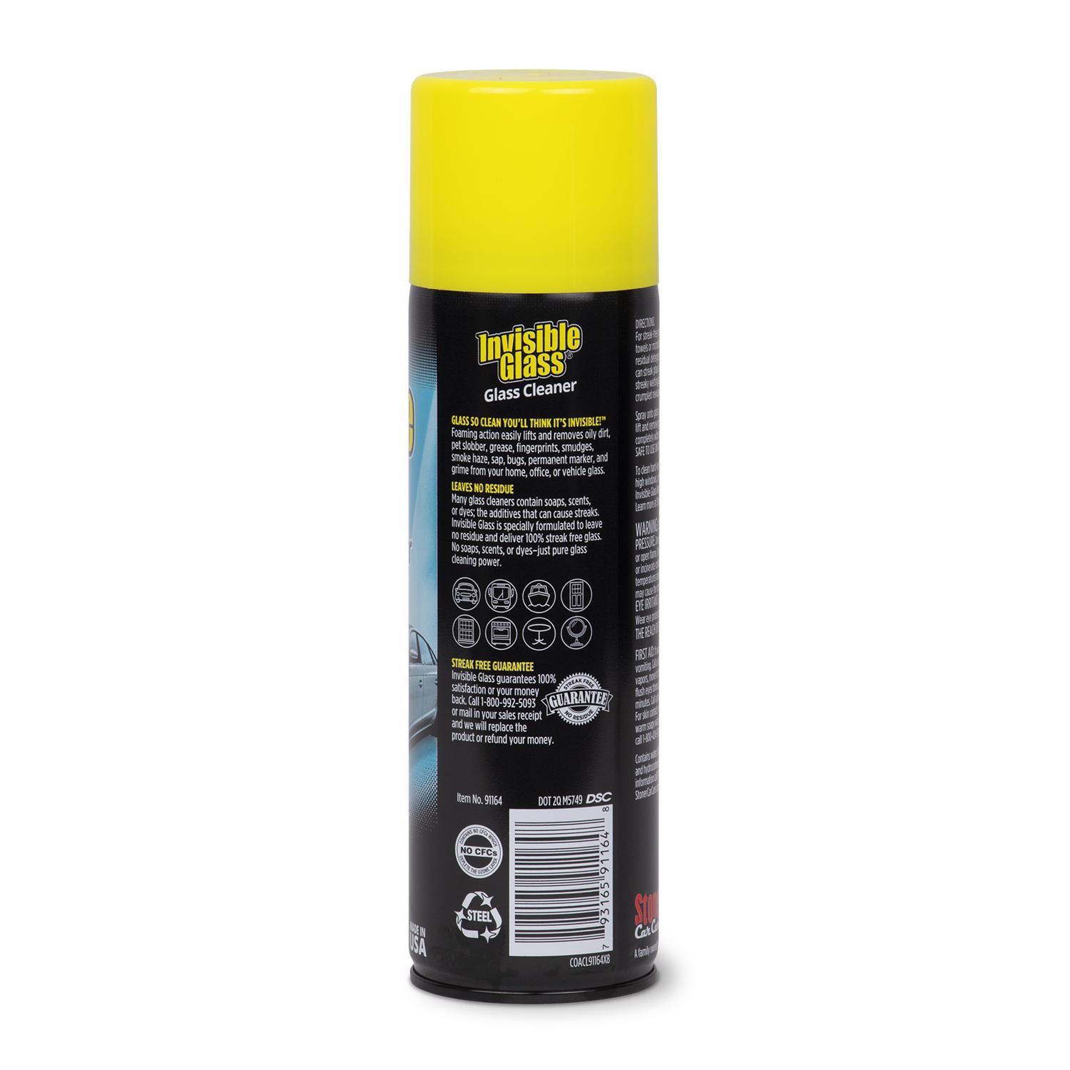 Stoner 91166 Reliable Invisible Glass Premium Auto Glass Cleaner 19 oz.
