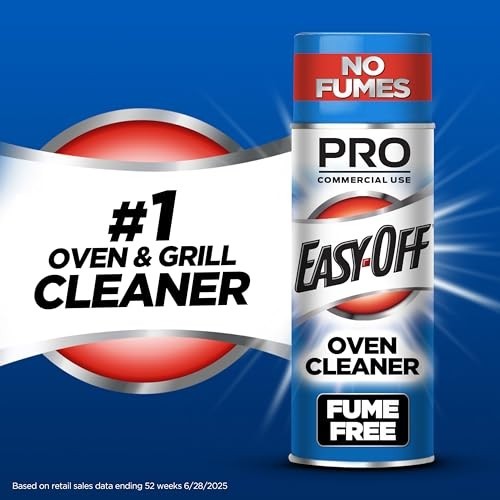 Oven Cleaner Fume Free 24 Oz Foam Removes Grease Burned-On Food Air Fryer