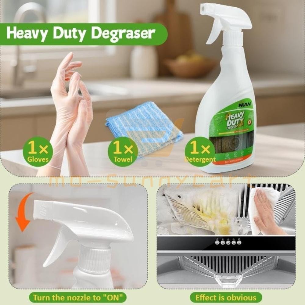 1/2PCS Heavy Duty Degreaser New Kitchen Cleaner, Multipurpose Oil Stain Remover