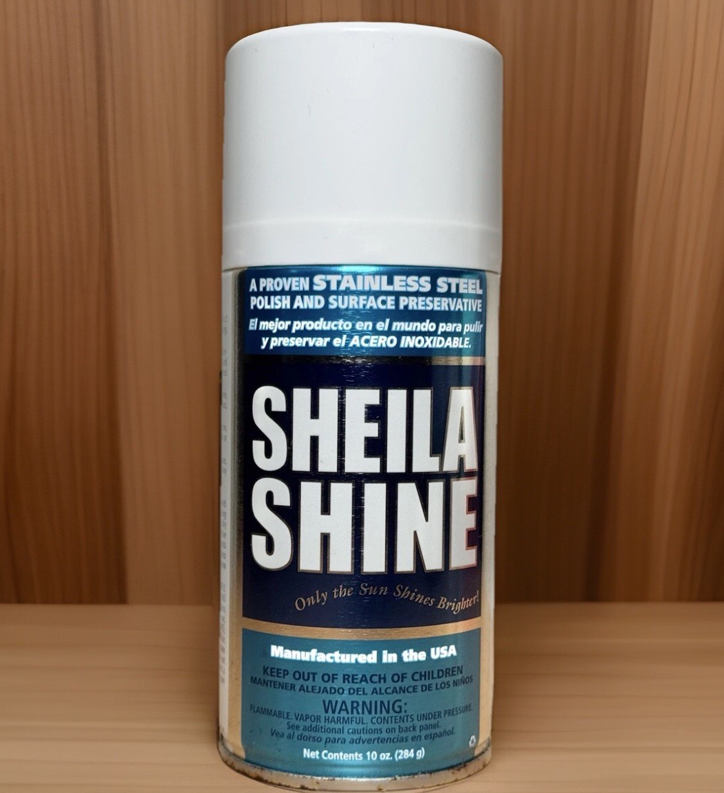 Sheila Shine Stainless Steel Cleaner – 10oz Spray Can – USA Clean Polish Protect