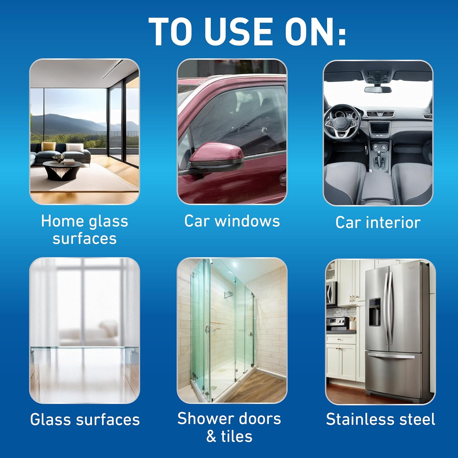 Speed Clean with 4Ft Pole and Extra Reusable Pads, Indoor Window Cleaner, Househ