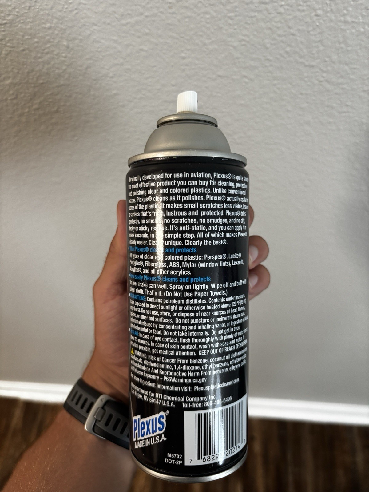 Plexus Plastic Cleaner Protectant And Polish 13 Ounce/368g Can