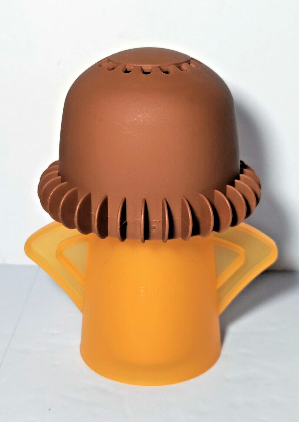 Angry Mama Microwave Cleaner Dishwasher Safe Steams Away Stains Odors Orange