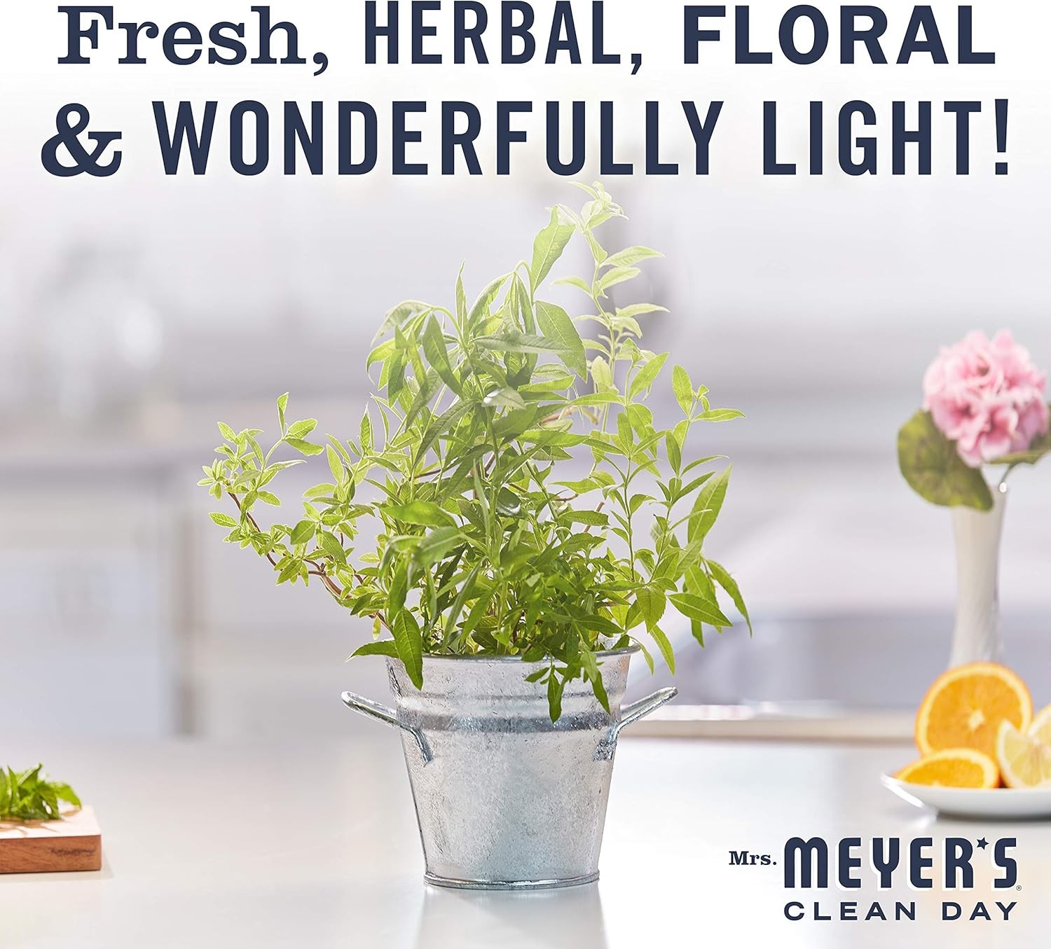 Mrs. Meyer’s Clean Day Lemon Verbena Liquid Dish Soap Cruelty Free