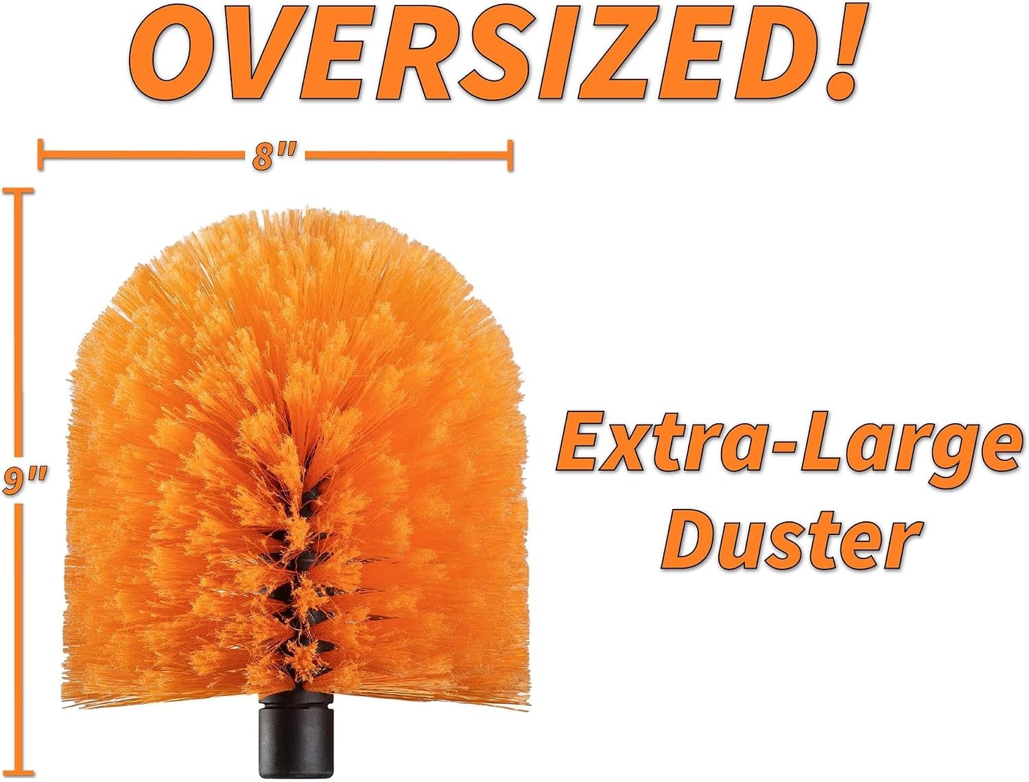Big & Puffy Cobweb Duster for Efficient Indoor/Outdoor Cleaning – Washable Tool