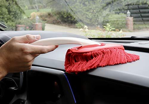 California Mini Duster Red Utility Sponge for Dusting Car Home Appliances